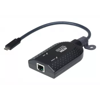 ATEN USB-C Virtual Media KVM -sovitin KA7183-AX USB näppäimistö hiiri musta