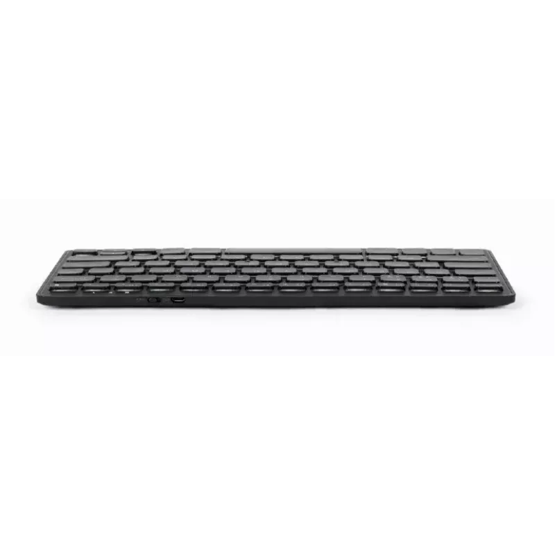 Näppäimistö Gembird KB-BTRGB-01-DE yleinen Bluetooth QWERTZ saksa musta
