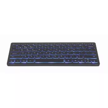 Näppäimistö Gembird KB-BTRGB-01-DE yleinen Bluetooth QWERTZ saksa musta