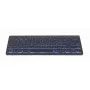 Näppäimistö Gembird KB-BTRGB-01-DE yleinen Bluetooth QWERTZ saksa musta
