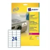 Itseliimautuva tulostintarra Avery L6141-20