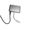 Microconnect LIGHT-HUB4 USB-keskitin Lightning 480 Mbit/s hopea