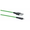 Puhelinkaapeli Schwaiger LPRO420 501 vihreä 1,2 m USB A Lightning