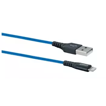 Puhelinkaapeli Schwaiger LPRO440 501 USB A Lightning 1,2 m sininen