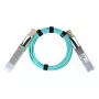 Verkkokaapeli BlueOptics MFA1A00-C007-TG-BO QSFP28 InfiniBand 7 m turkoosi