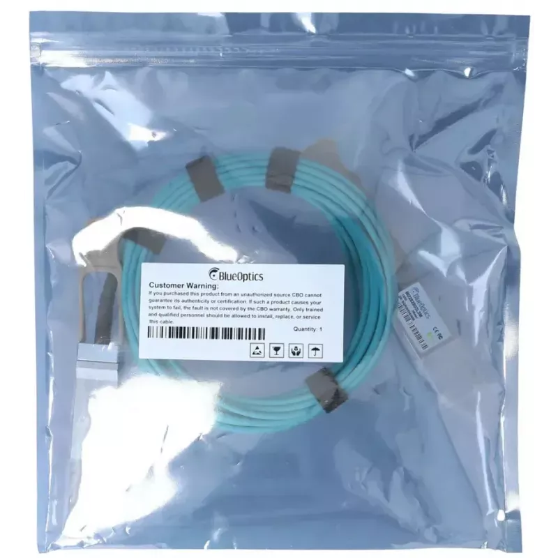 InfiniBand/kuituoptinen kaapeli BlueOptics MFA1A00-E01A-BO 2 m QSFP28