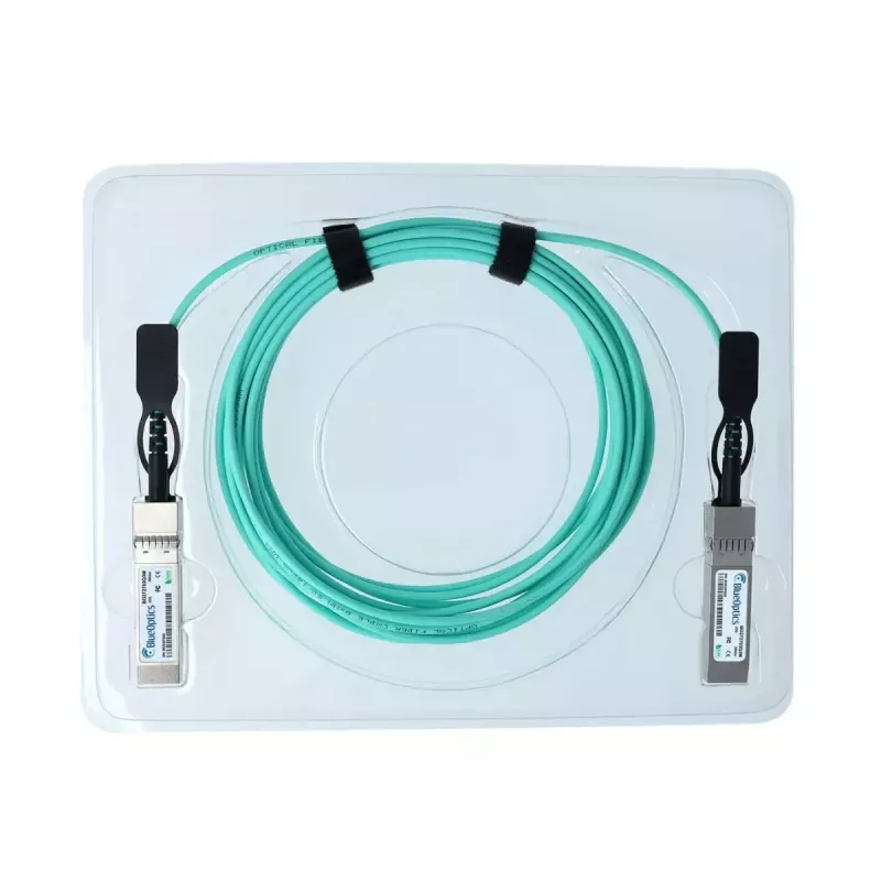 BlueOptics MFA2P10-A010 InfiniBand/kuituoptinen kaapeli 10 m SFP28 aqua