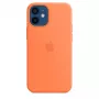 Suojakuori Apple iPhone 12 mini silikonikotelo MagSafe-yhteensopiva kumkvatti
