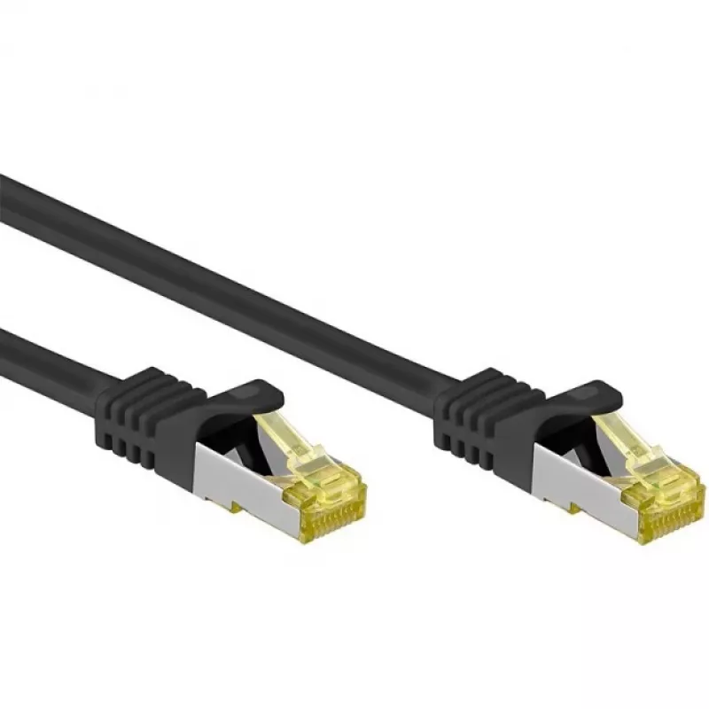 Techly ICOC R7-7SS-300-BK verkkokaapeli musta 30 m Cat7 S/FTP (S-STP)