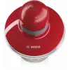 Bosch MMR08R2 sähköinen silppuri 0,8 L 400 W harmaa, punainen