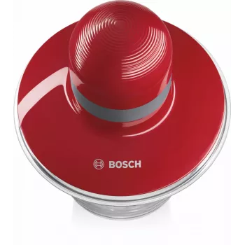 Bosch MMR08R2 sähköinen silppuri 0,8 L 400 W harmaa, punainen
