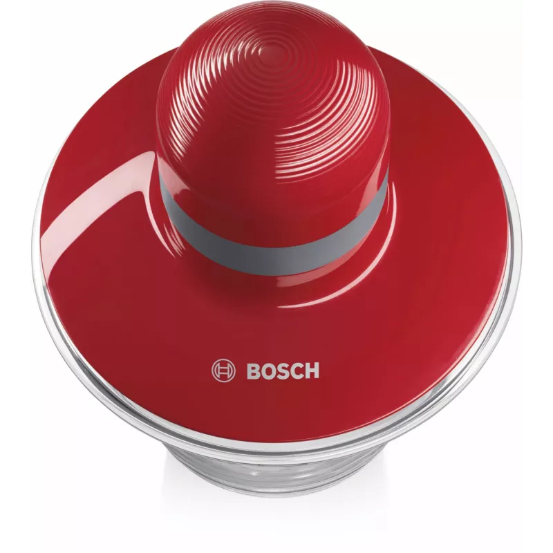 Bosch MMR08R2 sähköinen silppuri 0,8 L 400 W harmaa, punainen