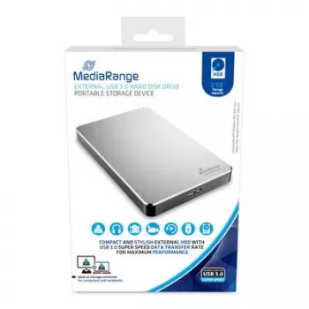 Ulkoinen kiintolevy MediaRange 2TB 3.2 Gen 1 MR997