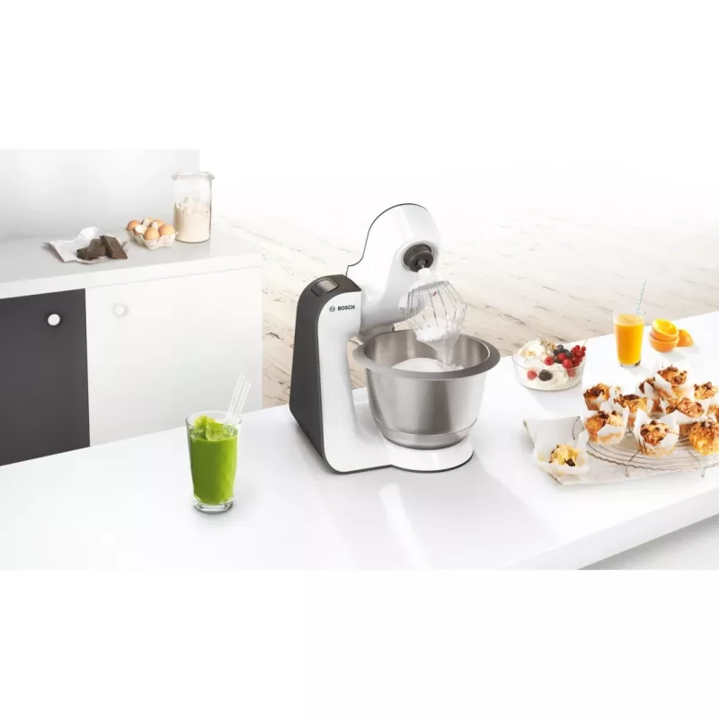 Bosch MUM50123 MUM5 Start Line yleiskone, 800 W, valkoinen/antrasiitti