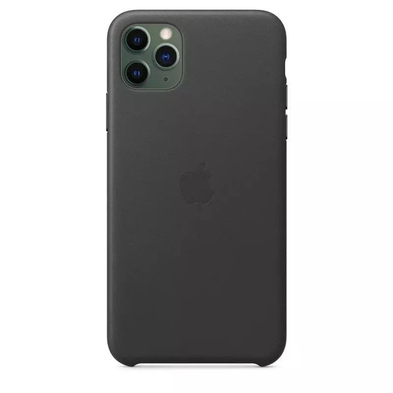 Suojakotelo Apple iPhone 11 Pro Max nahkakotelo musta