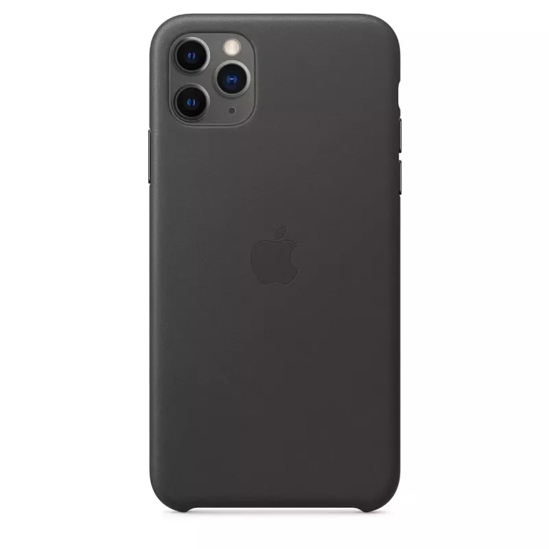 Suojakotelo Apple iPhone 11 Pro Max nahkakotelo musta
