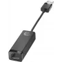 HP USB 3.0 - Gigabit LAN -sovitin, RJ-45, USB 2.0 Type-A, musta