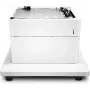 HP Color LaserJet 550 arkin paperilokero jalustalla