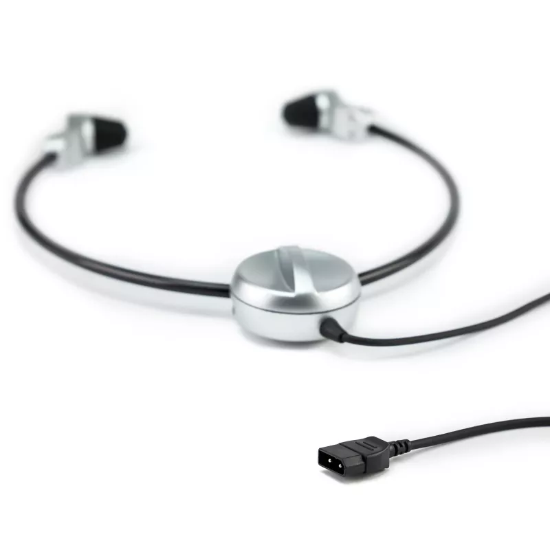 Grundig Swingphone 568 kuulokkeet johdollinen leuan alle musta, hopea