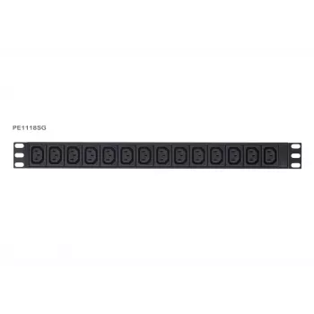 Basic Metered PDU ATEN PE1118SG 1U 18 AC-lähtöä ylijännitesuojaus