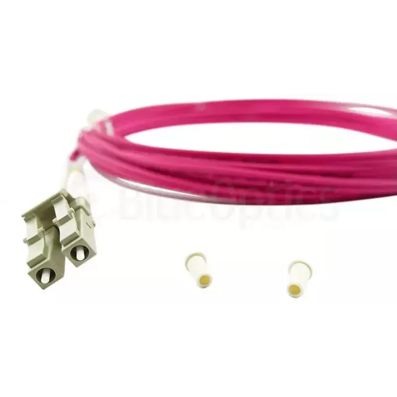 BlueOptics QK733A-BO InfiniBand-kuituvalokaapeli 2 m 2x LC violetti
