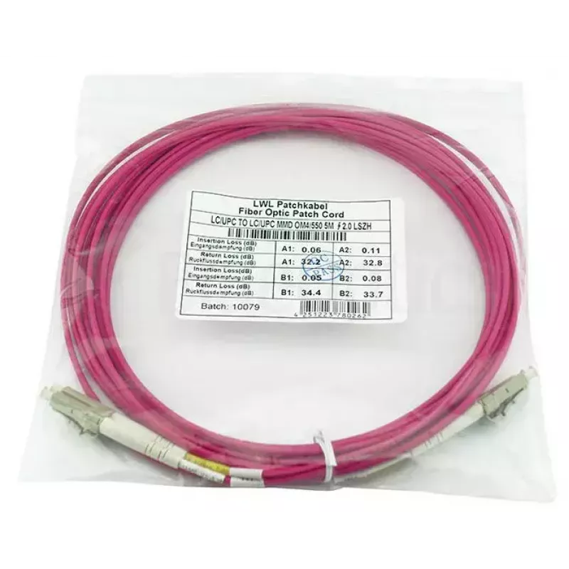 BlueOptics QK737A InfiniBand-kuituvalokaapeli 50 m LC OM4