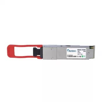 BlueOptics QSFP-100G-ER4-S-BO QSFP28-lähetinvastaanotin, 100GBASE-ER4, yksimuotokuitu 40 km, LC Duplex
