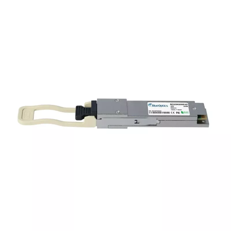 BlueOptics QSFP-40G-ESR4-LS-BO QSFP-lähetin-vastaanotin, 40GBASE-ESR4, monimuoto 850 nm, 300 m, MPO/MTP