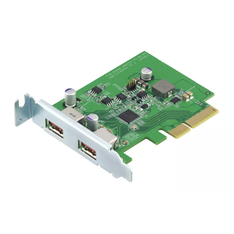 QNAP QXP-10G2U3A liitäntäkortit/sovittimet sisäinen USB 3.2 Gen 2 (3.1 Gen 2)