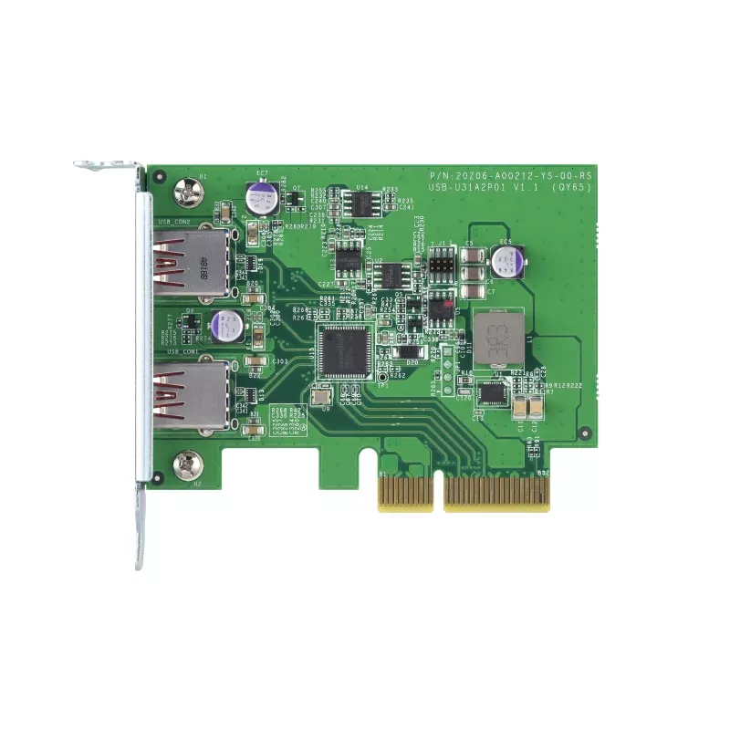 QNAP QXP-10G2U3A liitäntäkortit/sovittimet sisäinen USB 3.2 Gen 2 (3.1 Gen 2)
