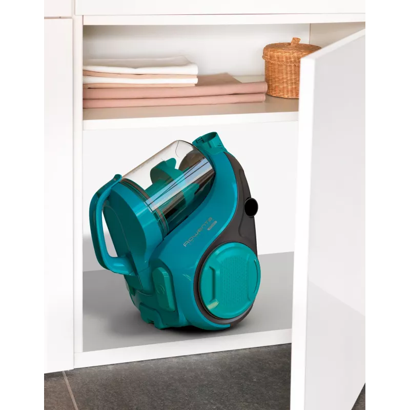 Rowenta Swift Power Cyclonic RO2932EA sylinteri-pölynimuri, kuivapuhdistukseen, pussiton, 750 W