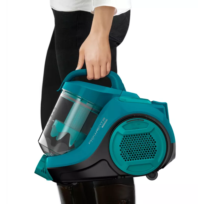 Rowenta Swift Power Cyclonic RO2932EA sylinteri-pölynimuri, kuivapuhdistukseen, pussiton, 750 W