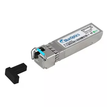 Kuitu-lähetin-vastaanotinmoduuli BlueOptics S+32LC10D-BO SFP+ LC alumiini