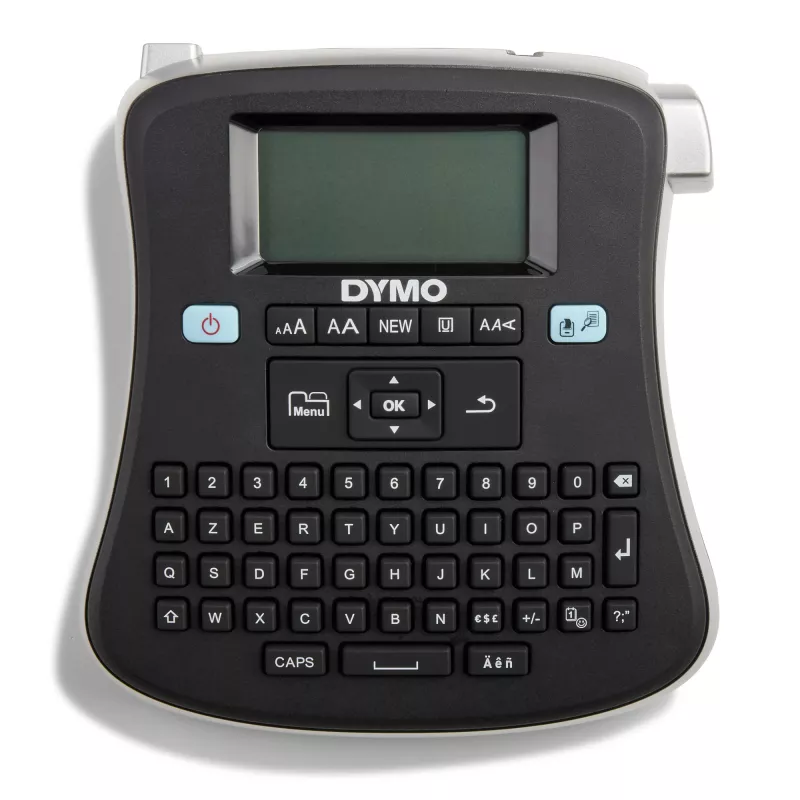 DYMO LabelManager ® ™ 210D - AZERTY, D1, lämpösiirto, 180 x 180 DPI, 12 mm/s, musta, hopea