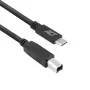 ACT USB 2.0 -kaapeli, USB-C - USB-B, 1,8 metriä