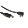 USB 2.0 A-uros - USB B-uros (kulma) 1,80 m, ACT, SB2408