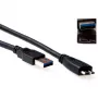 USB 3.0 A-uros - USB mikro-B-uros 0,50 m ACT SB3028