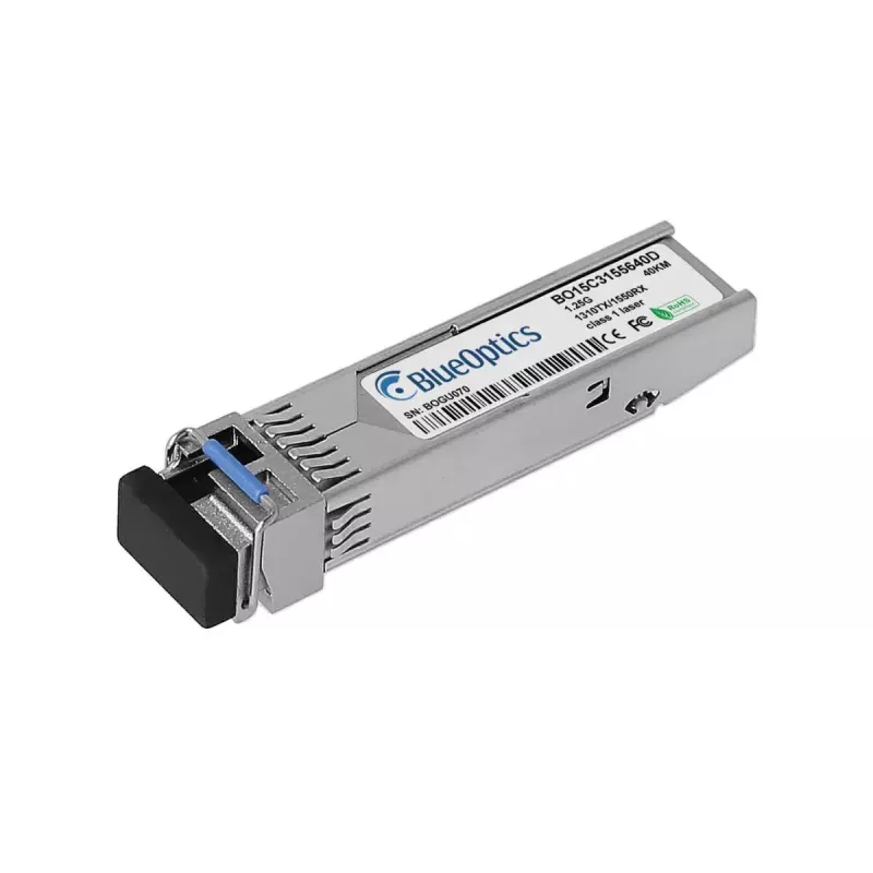 SFP-lähetin-vastaanotinmoduuli BlueOptics SFP-23AED-BO 1250 Mbit/s hopea