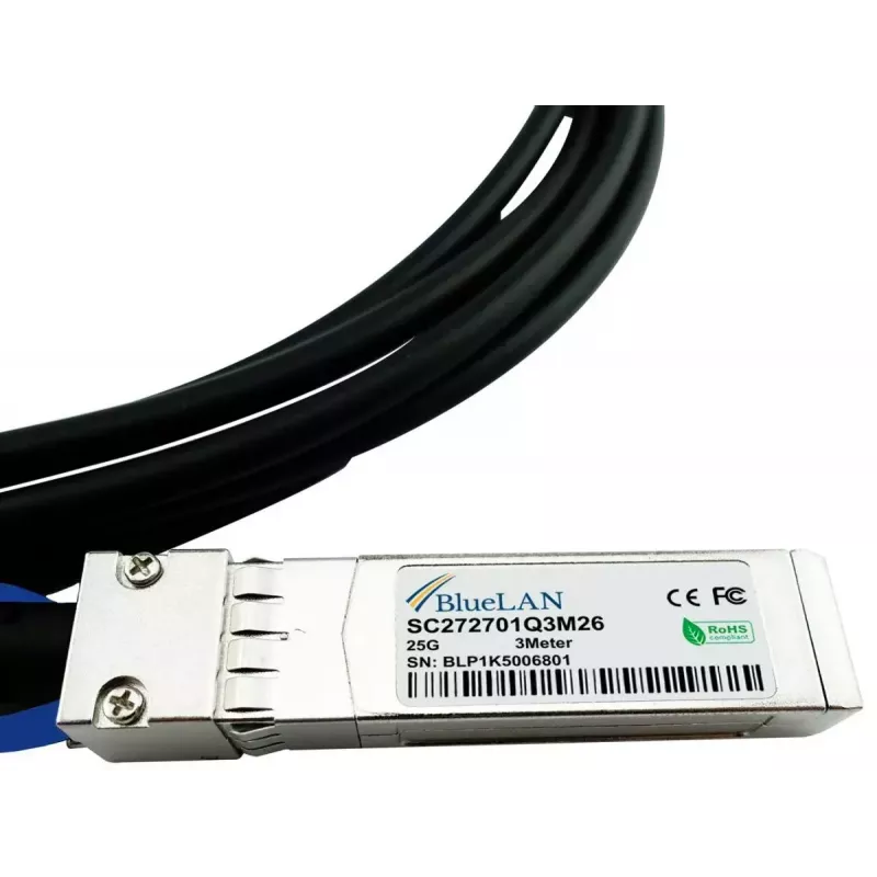 SFP28 DAC -kaapeli BlueOptics SFP28-DAC-0.5M-IT 0,5 m uros