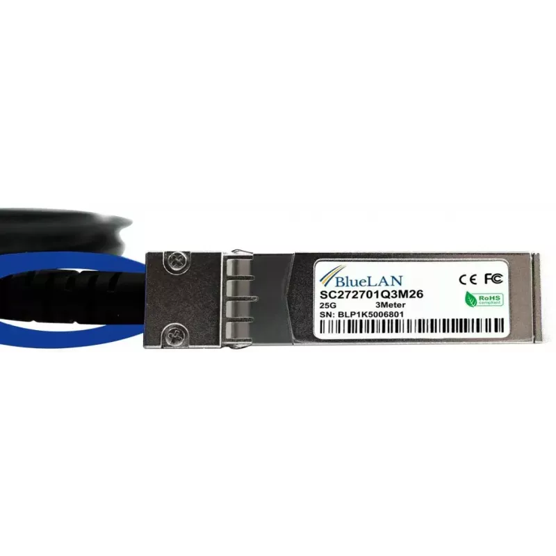 BlueOptics SFP28-DAC-3M-NG-BL SFP28 DAC -kaapeli, 3 m, InfiniBand