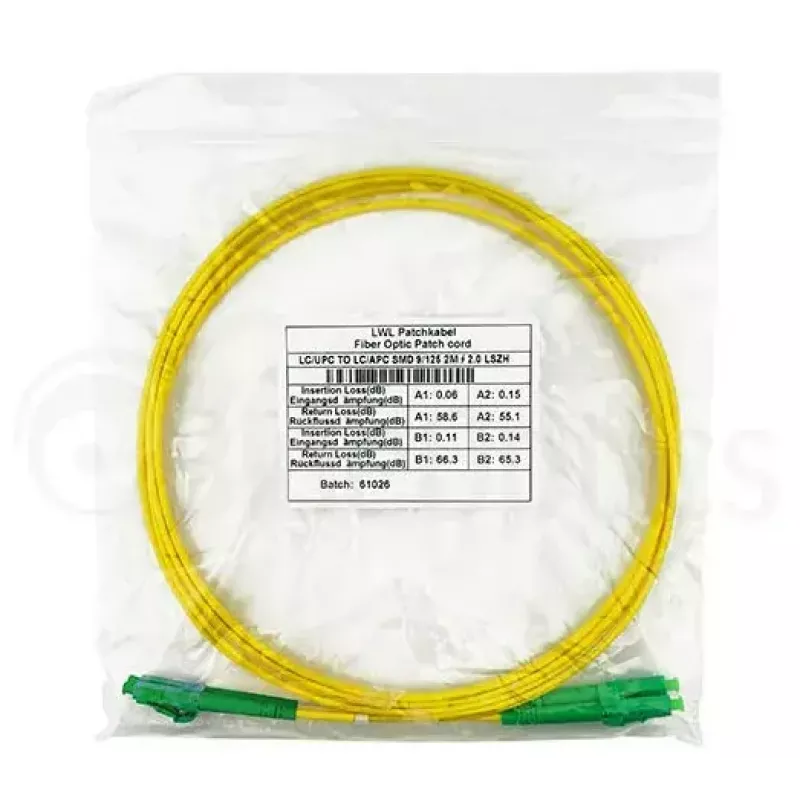 BlueOptics SFP3131BU2MM InfiniBand-kuitu kaapeli 2 m LC keltainen