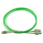 Kuituvalokaapeli BlueOptics SFP3132GU50MK LC SC OM5 50 m minttu