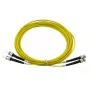 Kuituvalokaapeli BlueOptics SFP3333BU7.5MK 7,5 m ST keltainen