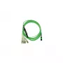 Kuitukaapeli BlueOptics SFP5141GU10MKB MPO 4x LC OM5 10 m limetti