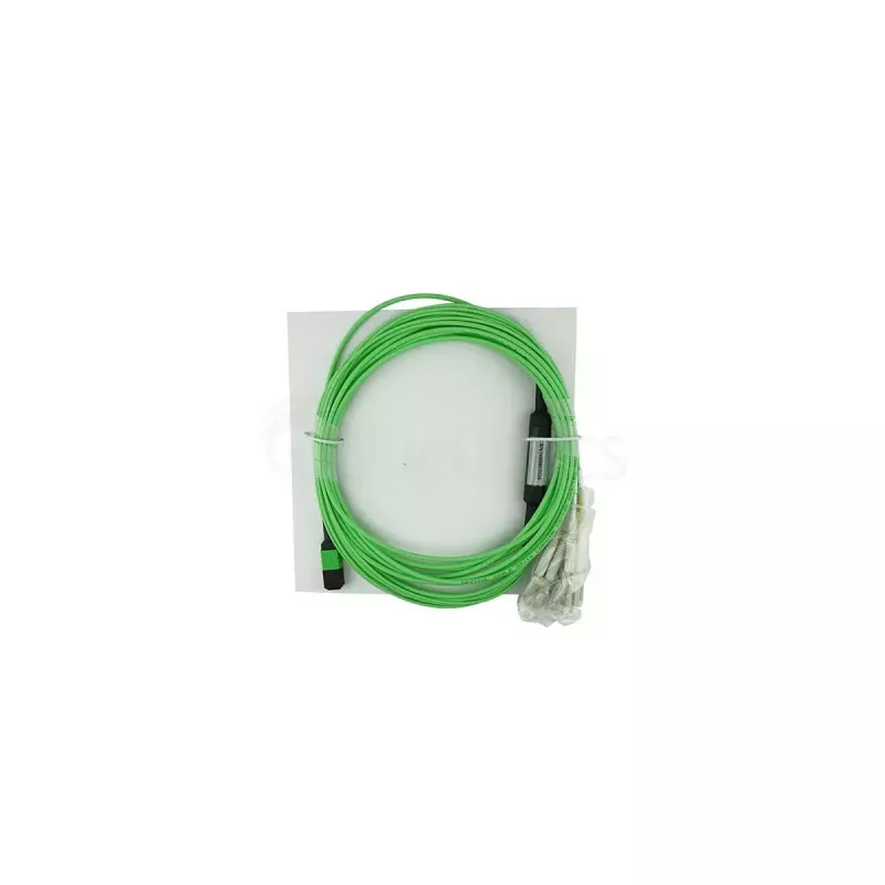 Kuitukaapeli BlueOptics SFP5141GU1MKB MPO 4x LC OM5 1 m limetti