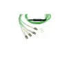 Kuitukaapeli BlueOptics SFP5141GU3MKB MPO 4x LC OM5 3 m limetti
