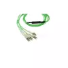 Kuitukaapeli BlueOptics SFP5141GU5MKB MPO 4x LC OM5 5 m limetti
