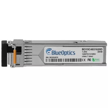 SFP-lähetin-vastaanotinmoduuli BlueOptics SFP-BXD43-20KM-MR-BO 1250 Mbit/s