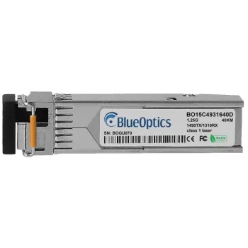 SFP-lähetin-vastaanotinmoduuli BlueOptics SFP-BXD43-40KM-IX-BO 1250 Mbit/s