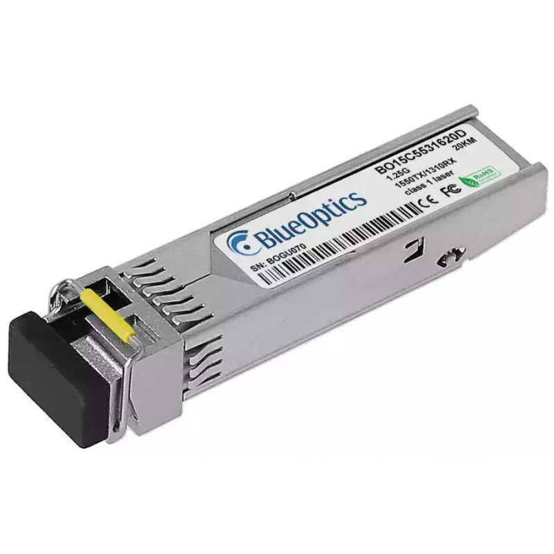 SFP-lähetin-vastaanotinmoduuli BlueOptics SFP-BXD53-20KM-DE-BO 1250 Mbit/s
